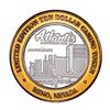 Image 2 : .999 Fine Silver Atlantis Casino & Resort Reno, NV $10 Limited Edition Gaming Token