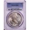 Image 1 : 1923 $1 Peace Silver Dollar Coin PCGS MS63