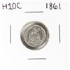 Image 1 : 1861 Seated Liberty Half Dime Coin