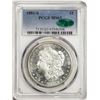 Image 1 : 1881-S $1 Morgan Silver Dollar Coin PCGS MS63 CAC