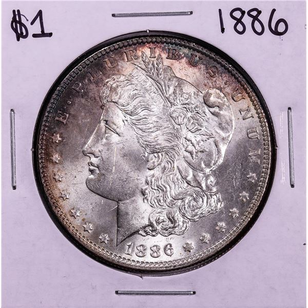 1886 $1 Morgan Silver Dollar Coin