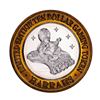 Image 1 : .999 Silver Harrah's Lake Tahoe, Nevada $10 Casino Limited Edition Gaming Token