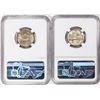 Image 2 : Lot of (2) 1943-D Jefferson Nickel Coins NGC MS66 5FS