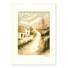 Image 1 : Pierre Mas "Street Scene" Limited Edition Lithograph On Paper