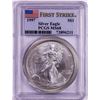 Image 1 : 1997 $1 American Silver Eagle Coin PCGS MS68 First Strike