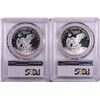 Image 2 : Lot of 1971-S & 1972-S $1 Proof Eisenhower Silver Dollar Coins PCGS PR69DCAM
