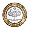 Image 2 : .999 Silver Las Vegas Club $10 Limited Edition Casino Gaming Token