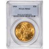 Image 1 : 1904 $20 Liberty Head Double Eagle Gold Coin PCGS MS63