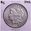 Image 1 : 1901 $1 Morgan Silver Dollar Coin