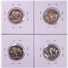 Image 2 : Lot of (4) Mixed Date Buffalo Nickel Coins