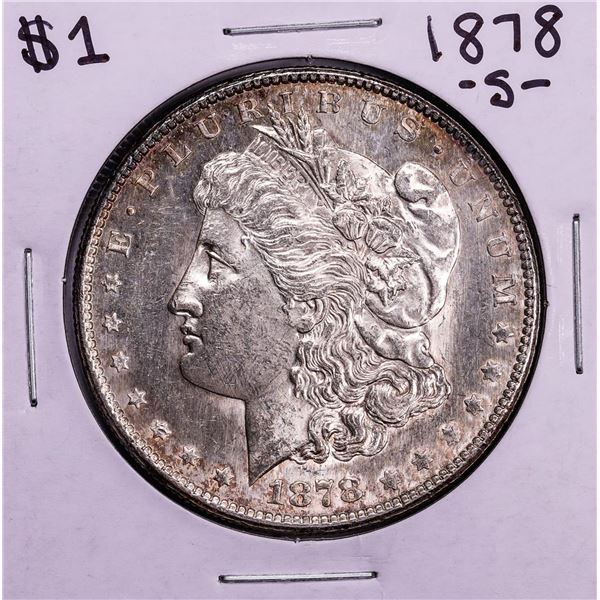 1878-S $1 Morgan Silver Dollar Coin