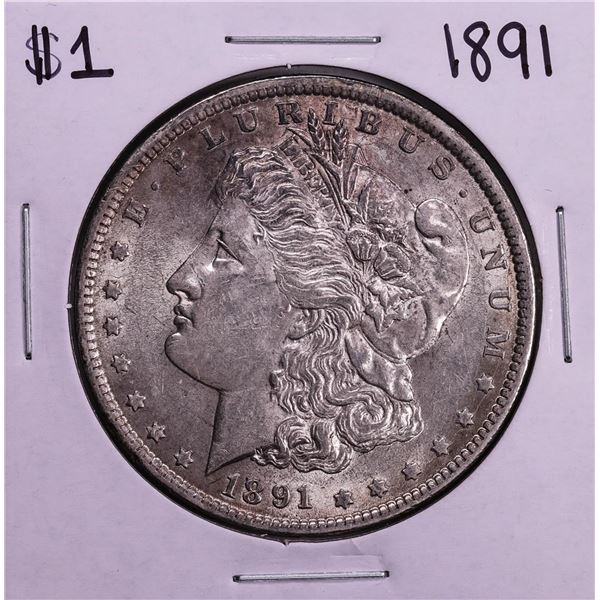 1891 $1 Morgan Silver Dollar Coin