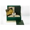 Image 6 : Rolex Midsize Stainless Steel Factory White Roman Datejust Wristwatch With Rolex Box
