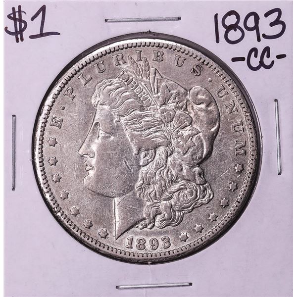 1893-CC $1 Morgan Silver Dollar Coin