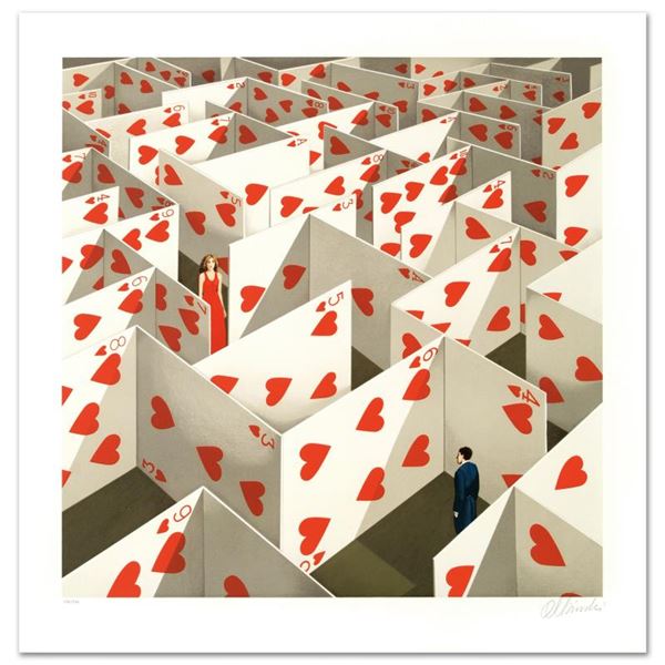 Rafal Olbinski "Illusive Specificity Of Random Compliment" Lithograph On Paper