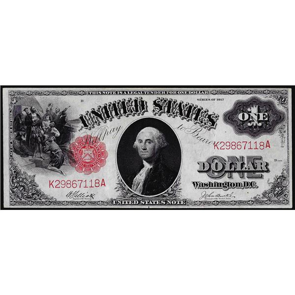 1917 $1 Legal Tender Note