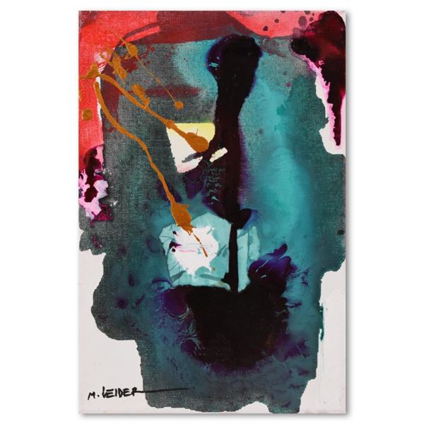 Leider Original Mixed Media On Canvas