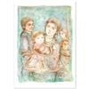 Image 1 : Hibel (1917-2014) "Portrait Of A Family" Limited Edition Lithograph On Paper