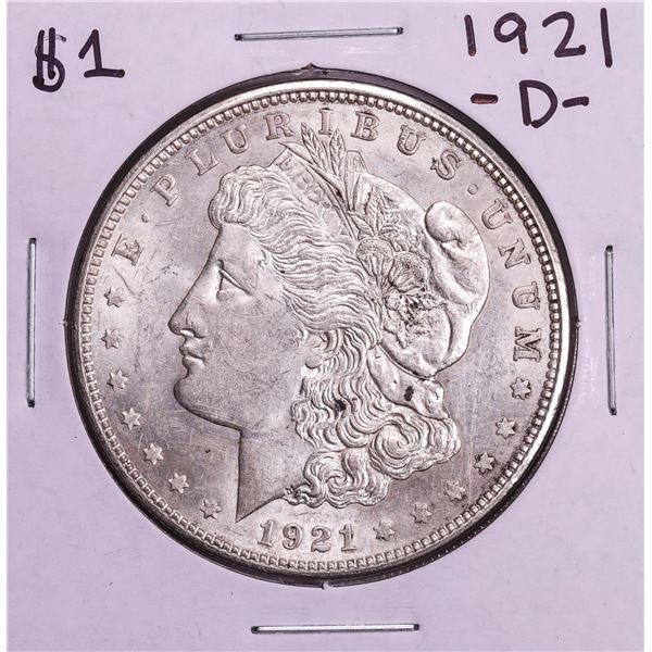1921-D $1 Morgan Silver Dollar Coin