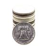 Image 2 : Roll of (20) Brilliant Uncirculated 1963 Franklin Half Dollar Coins