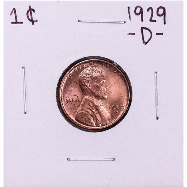 1929-D Lincoln Wheat Cent Coin