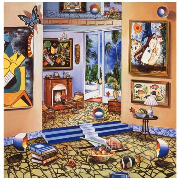 Alexander Astahov "Story Telling" Limited Edition Giclee On Canvas