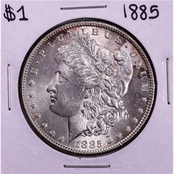 1885 $1 Morgan Silver Dollar Coin