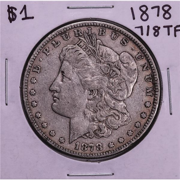 1878 7/8 TF $1 Morgan Silver Dollar Coin
