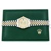 Image 4 : Rolex Men's Two Tone Champagne Diamond Pyramid Datejust Wristwatch