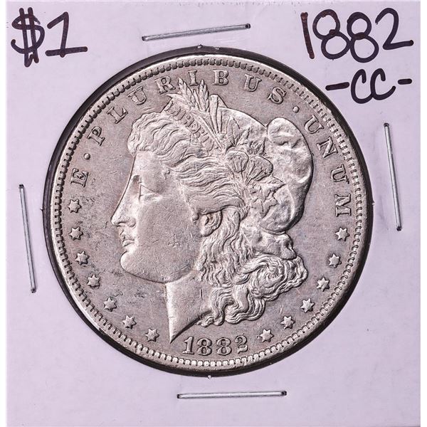 1882-CC $1 Morgan Silver Dollar Coin