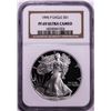 Image 1 : 1995 $1 Proof American Silver Eagle Coin NGC PF69 Ultra Cameo