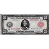 Image 1 : 1914 $20 Federal Reserve Note Red Seal New York