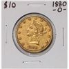 Image 1 : 1880-O $10 Liberty Head Eagle Gold Coin