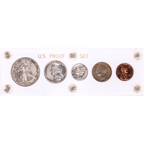 1940 (5) Coin Proof Set
