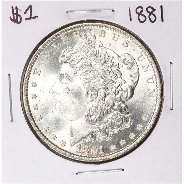 1881 $1 Morgan Silver Dollar Coin
