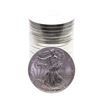 Image 1 : Roll of (20) Brilliant Uncirculated 2009 $1 American Silver Eagle Coins