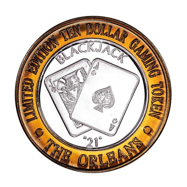 .999 Silver The Orleans Hotel & Casino Las Vegas, NV $10 Casino Token Limited Edition