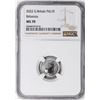 Image 1 : 2022 Great Britain 10 Pounds Britannia 1/10oz Platinum Coin NGC MS70