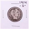 Image 1 : 1914-S Barber Quarter Coin