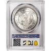 Image 2 : 1887 $1 Morgan Silver Dollar Coin PCGS MS63