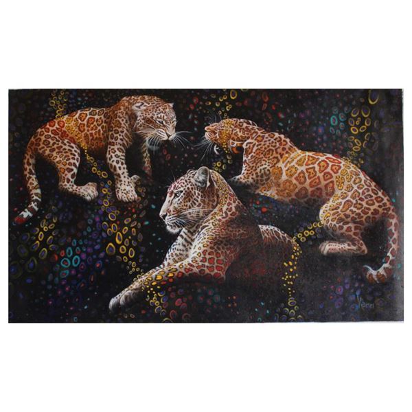 Goncharenko "Ready To Hunt" Original Oil On Canvas