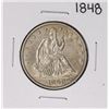 Image 1 : 1848 Seated Liberty Half Dollar Coin