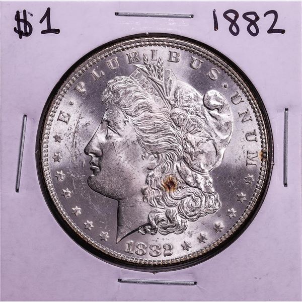1882 $1 Morgan Silver Dollar Coin