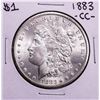 Image 1 : 1883-CC $1 Morgan Silver Dollar Coin