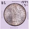 Image 1 : 1897-S $1 Morgan Silver Dollar Coin