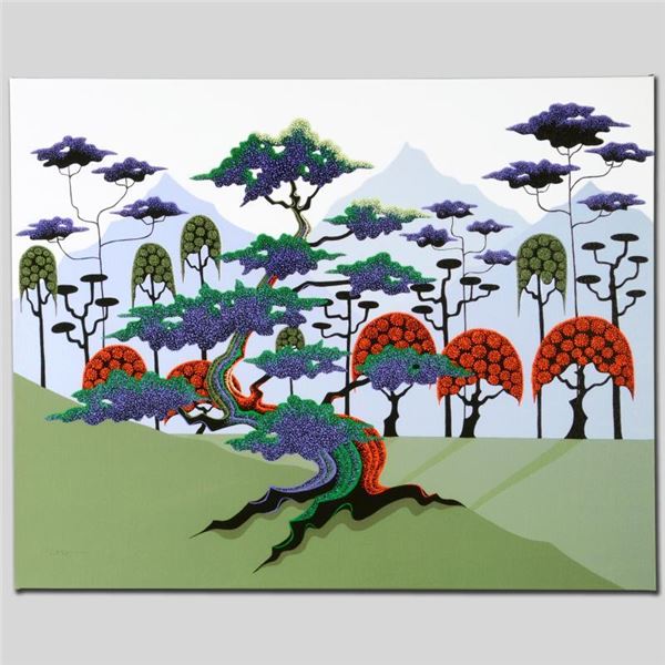 Larissa Holt "Blue Sisters" Limited Edition Giclee On Canvas