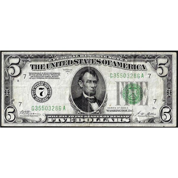 1928A $10 Federal Reserve Note Chicago