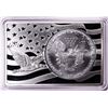 Image 2 : 1993 $1 American Silver Eagle Coin & 2oz Silver Bar Set