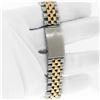 Image 9 : Rolex Men's Two Tone White Roman Datejust Wristwatch