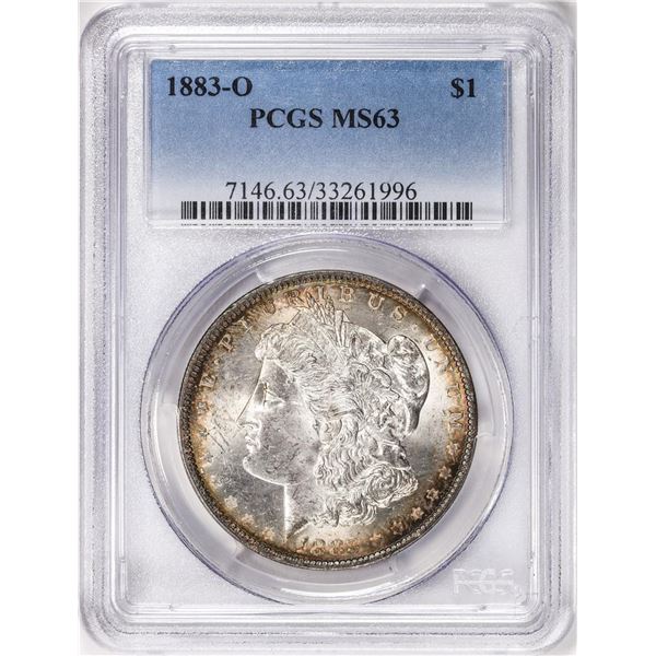 1883-O $1 Morgan Silver Dollar Coin PCGS MS63